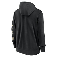 New Orleans Saints Full-Zip Nike Club Fleece Hoodie Black Taass sale