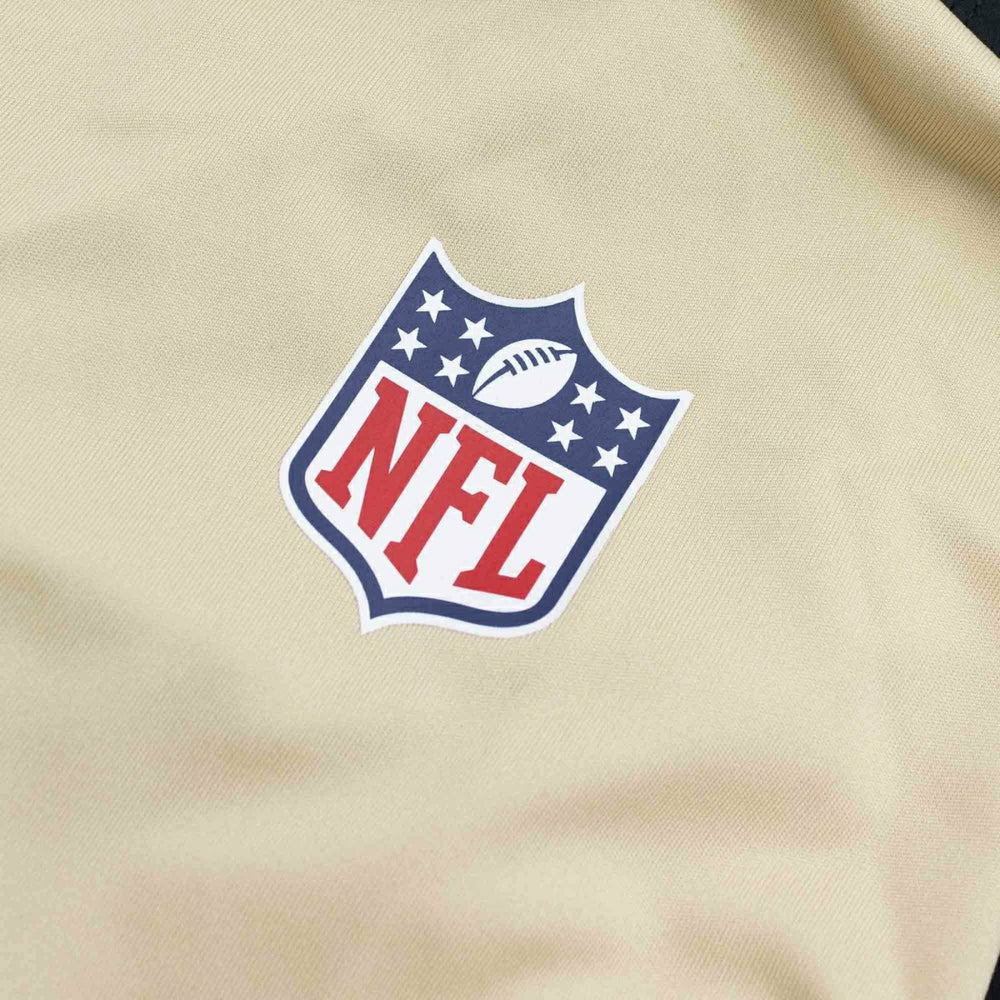 New Orleans Saints 2024 NFL Sideline Pre-Game Nike Lightweight Player Jacket Black Lifestyle
