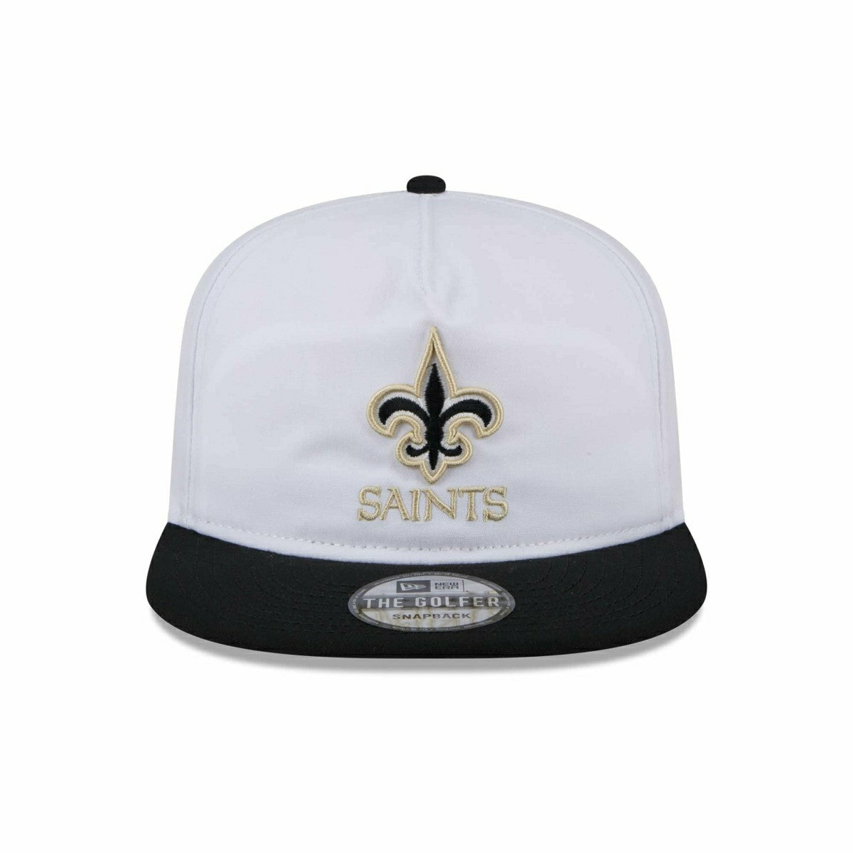 New Orleans Saints 2024 NFL Training Camp New Era Golfer Snapback Cap White Taass sale