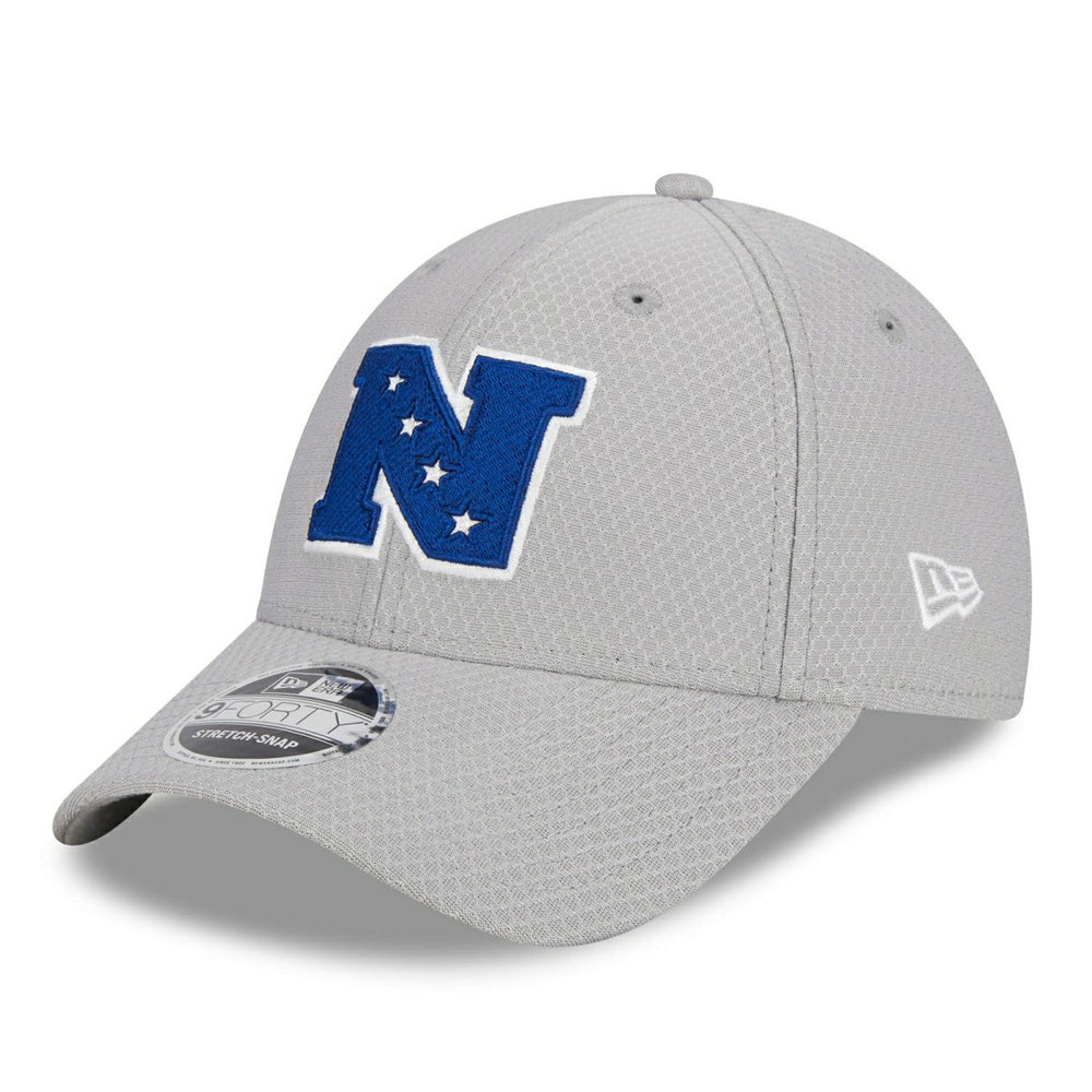 New Orleans Saints NFC 2024 Pro Bowl New Era Stretch-Snap 9FORTY NFL Cap Gray Fashion