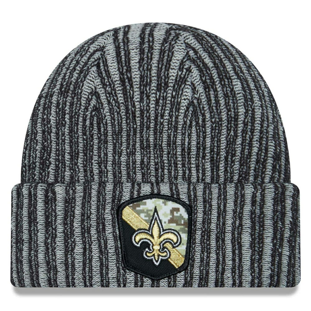 New Orleans Saints 2023 NFL Salute to Service New Era Knit Hat Fashion