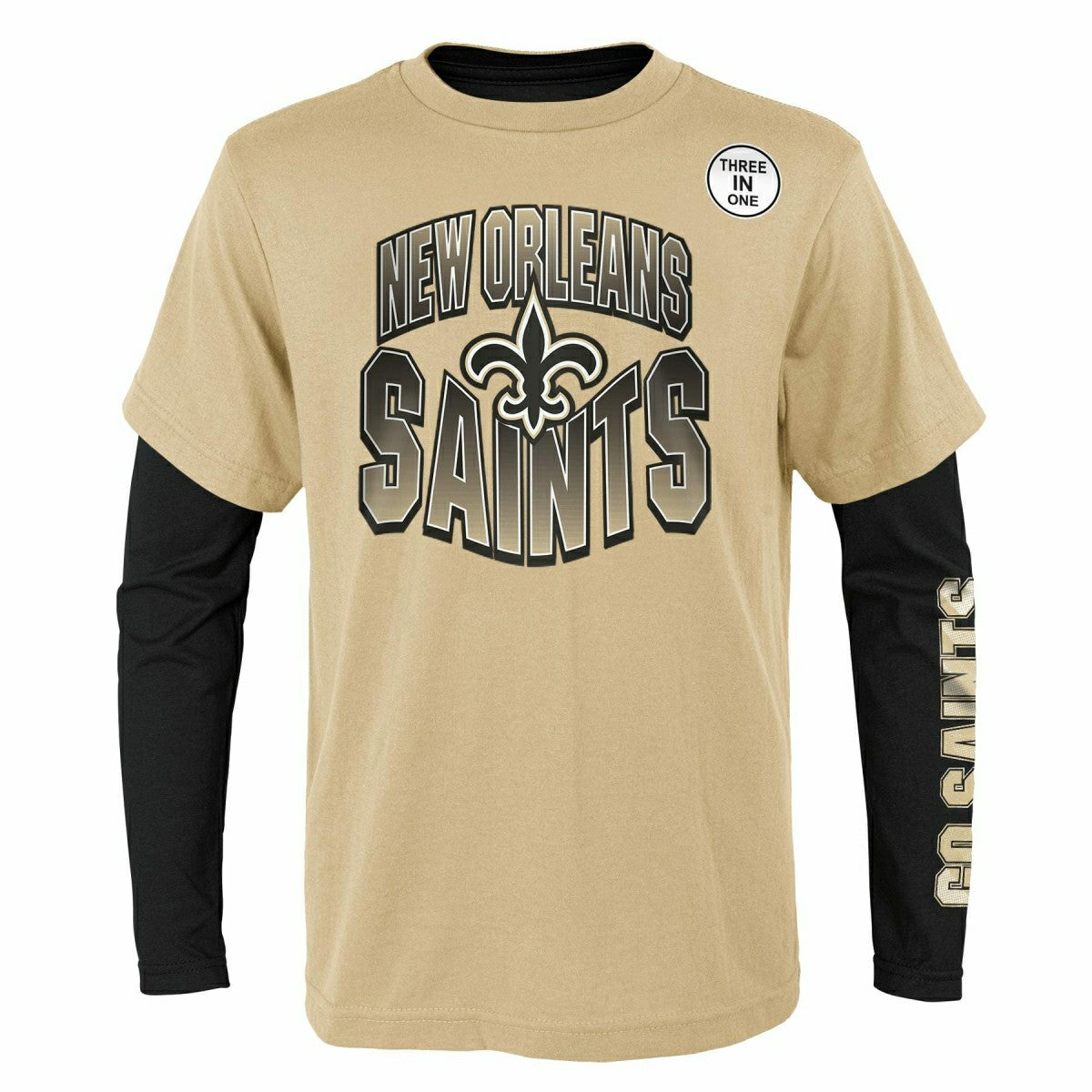 New Orleans Saints Game Day 3-in-1 Combo NFL Shirt (YOUTH) Taass sale