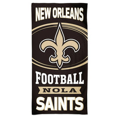 New Orleans Saints Slogan WinCraft NFL Beach Towel Fashion
