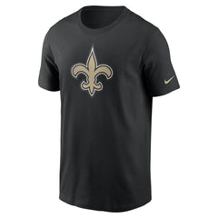 New Orleans Saints Nike Essential Logo NFL T-Shirt Black Fashion