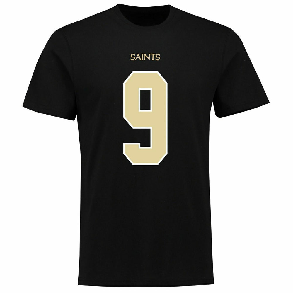 Drew Brees #9 New Orleans Saints Fanatics Player Script NFL T-Shirt Taass for sale