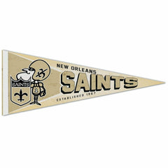 New Orleans Saints Premium Throwback NFL Pennant Classic