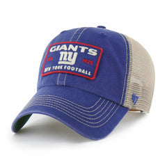 New York Giants Vintage Wabash '47 Clean Up Trucker NFL Cap Blue Taass US