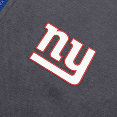 New York Giants Playbook NFL Full-Zip Fleece Hoodie Anthracite Lifestyle