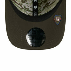 New York Giants 2025 NFL Salute to Service 39THIRTY Flex Cap Olive Taass for sale