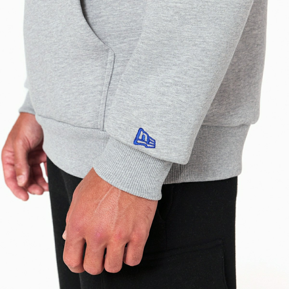 New York Giants Logo Hoodie New Era NFL Sweatshirt Grey Fashion