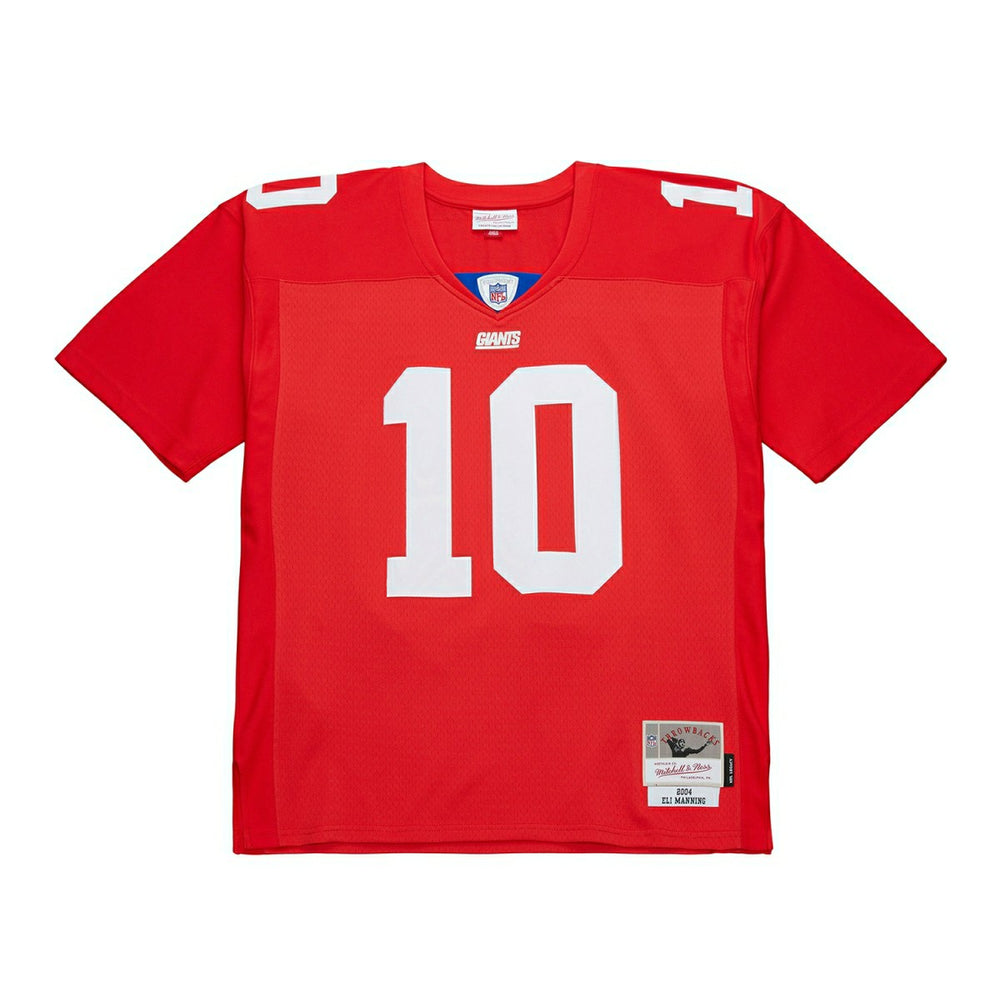 Eli Manning #10 New York Giants 2004 Legacy Throwback NFL Jersey Red Taass sale