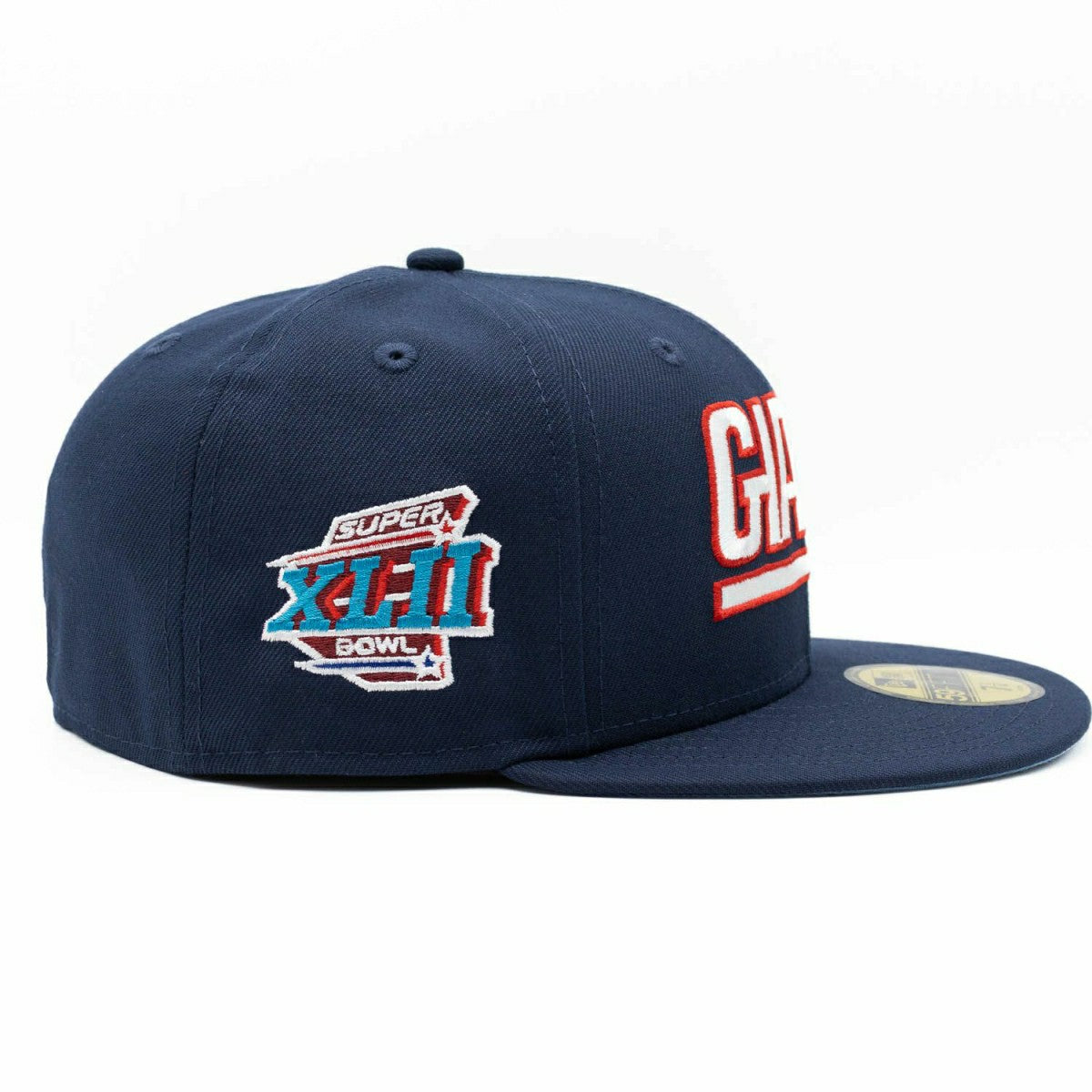 New York Giants Super Bowl XLII 59FIFTY Fitted NFL Cap Navy Classic