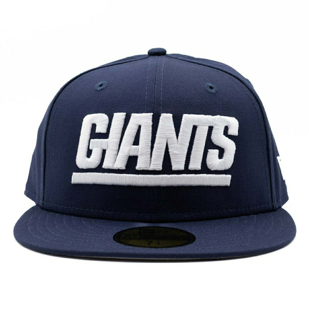 New York Giants Throwback New Era 59FIFTY Fitted NFL Cap Lifestyle