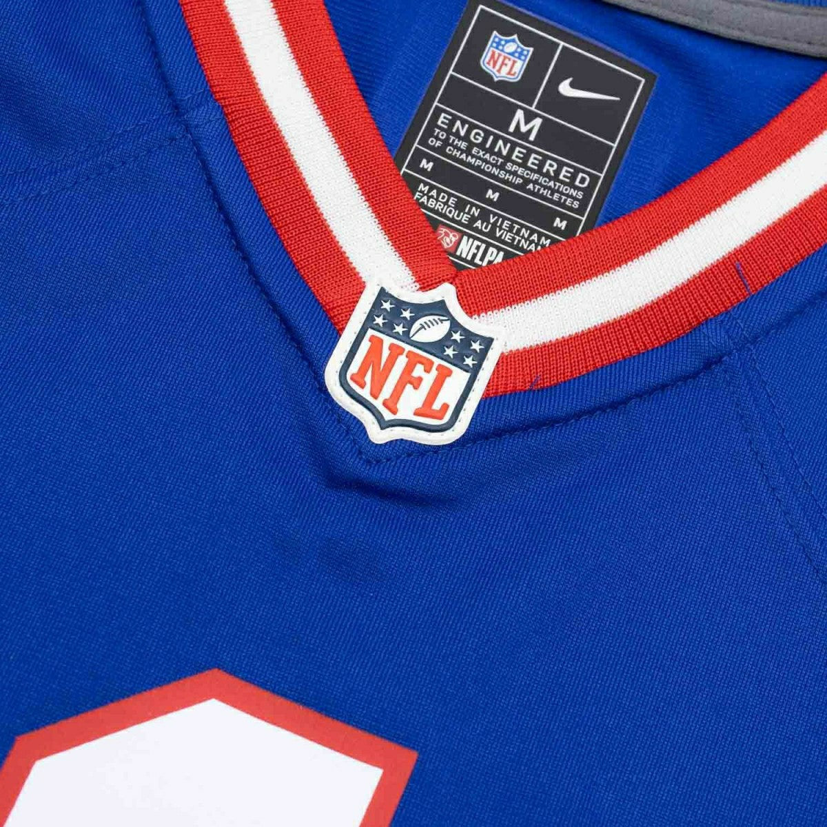 Malik Nabers #1 New York Giants Game Throwback NFL Jersey Blue (YOUTH) Taass for sale