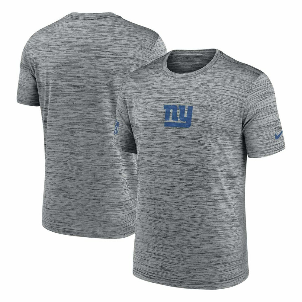 New York Giants 2025 NFL Sideline Nike Velocity Performance T-Shirt Gray Classic