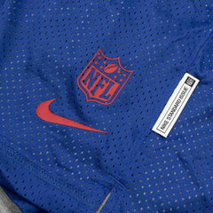 New York Giants 2025 NFL Sideline Reversible Mesh Nike Dri-FIT Shorts Blue Fashion