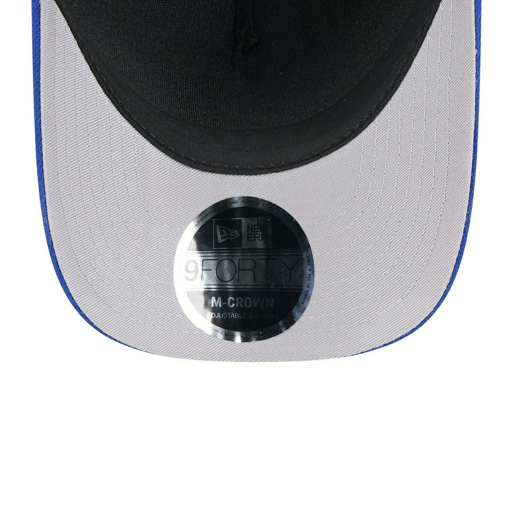 New York Giants 2025 NFL Draft 9FORTY M-Crown A-Frame Snapback Cap Black Taass sale