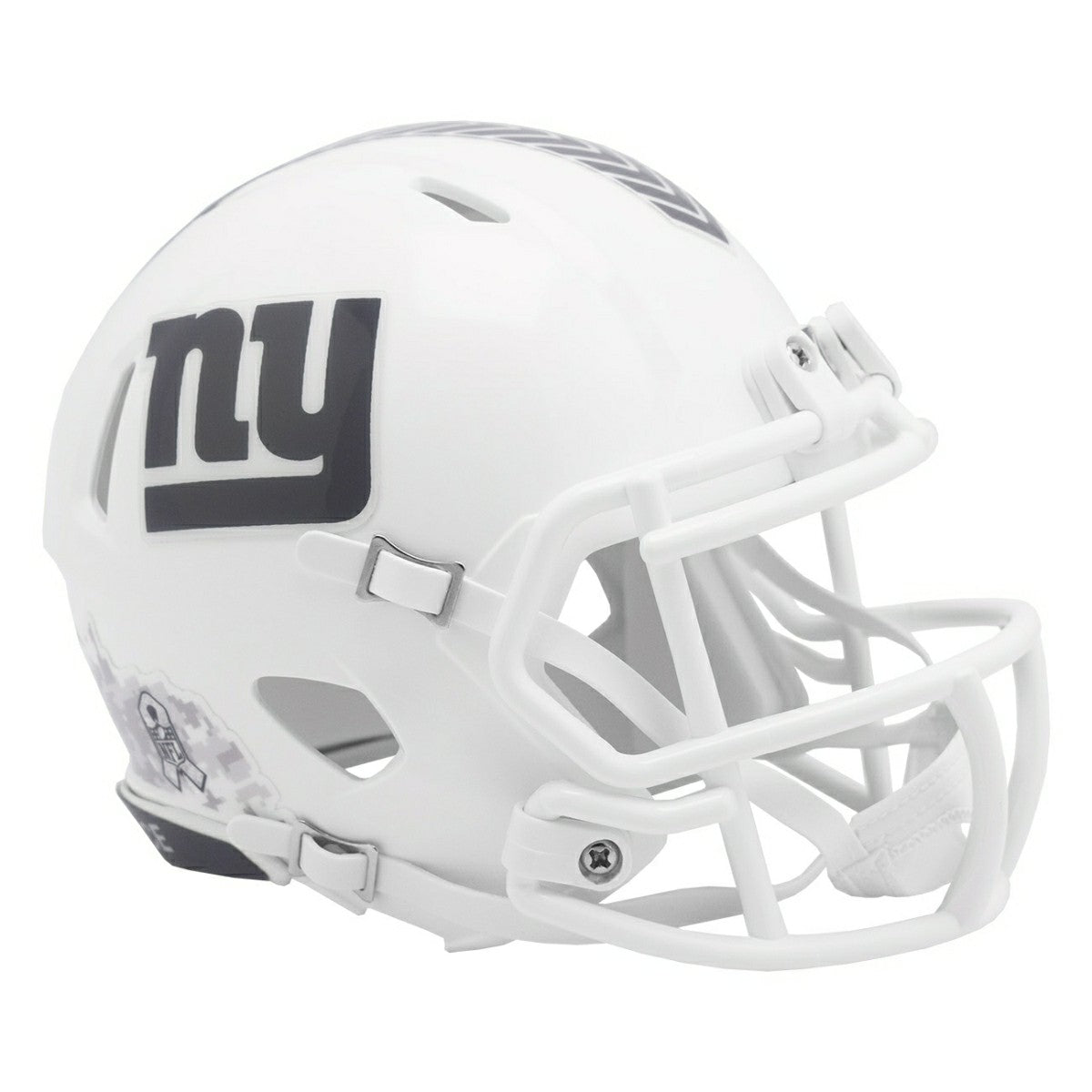 New York Giants 2024 Salute to Service NFL Speed Mini Helmet Classic