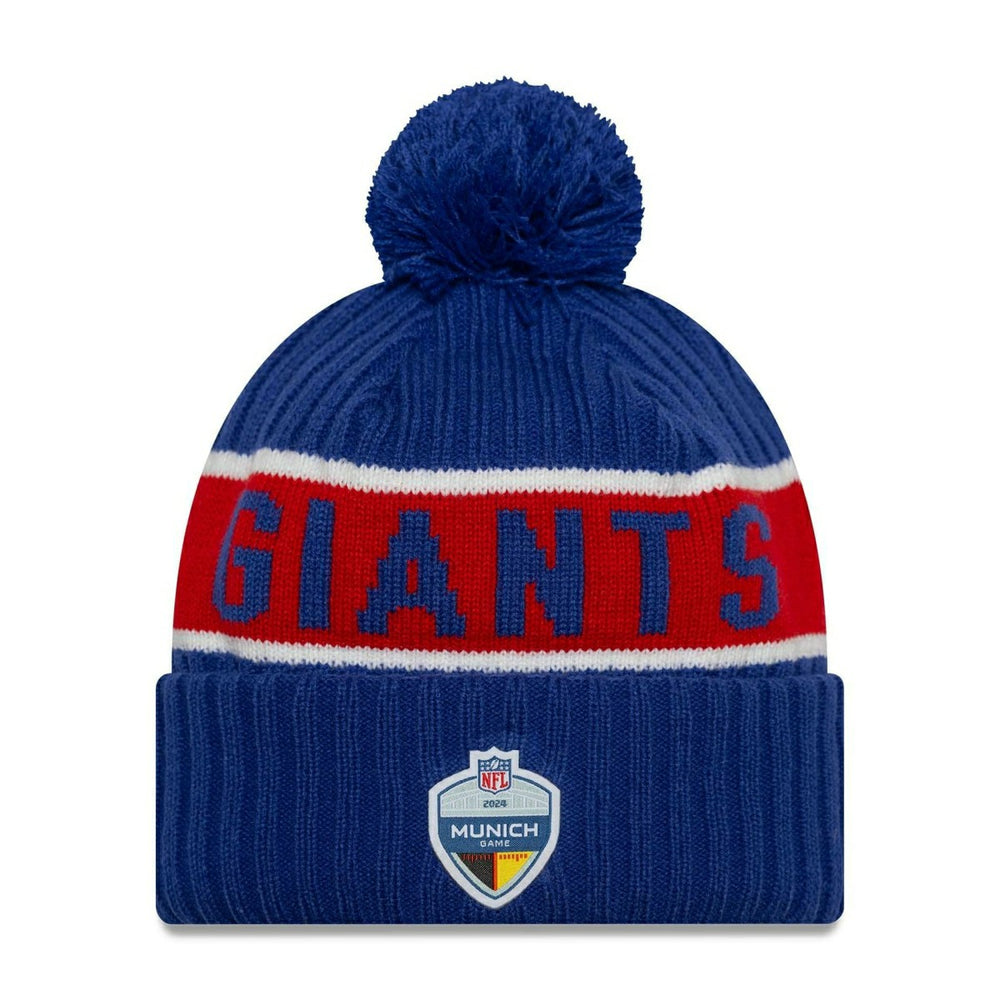 2024 NFL Munich Game New York Giants New Era Sport Knit Hat Classic