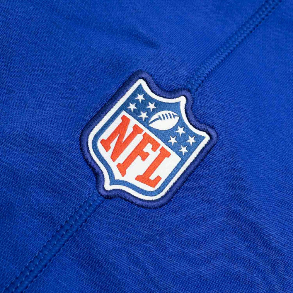 New York Giants 2024 NFL Sideline Nike Club Hoodie Blue Fashion