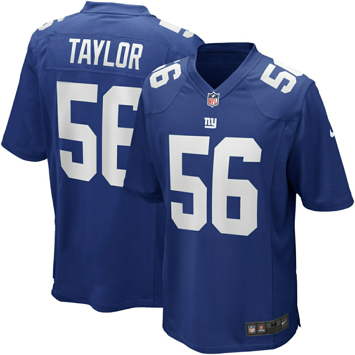 Lawrence Taylor #56 New York Giants Nike Game NFL Jersey Blue Taass sale