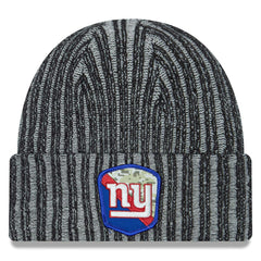 New York Giants 2023 NFL Salute to Service New Era Knit Hat Fashion