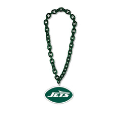 New York Jets WinCraft NFL Big Chain Necklace Taass sale