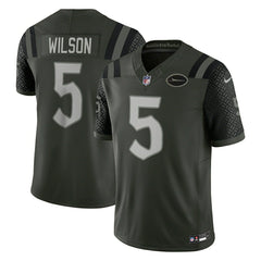 Garrett Wilson #5 New York Jets 2025 Rivalries Limited NFL Trikot Gotham Green Lifestyle