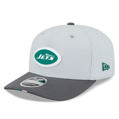 New York Jets 2025 NFL Training Camp New Era 9SEVENTY Stretch-Snap Cap CW Gray Taass US
