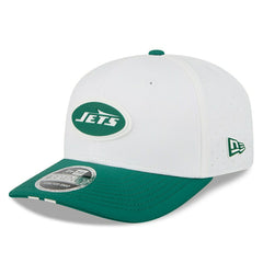 New York Jets 2025 NFL Training Camp New Era  9SEVENTY Stretch-Snap Cap OTC White Classic