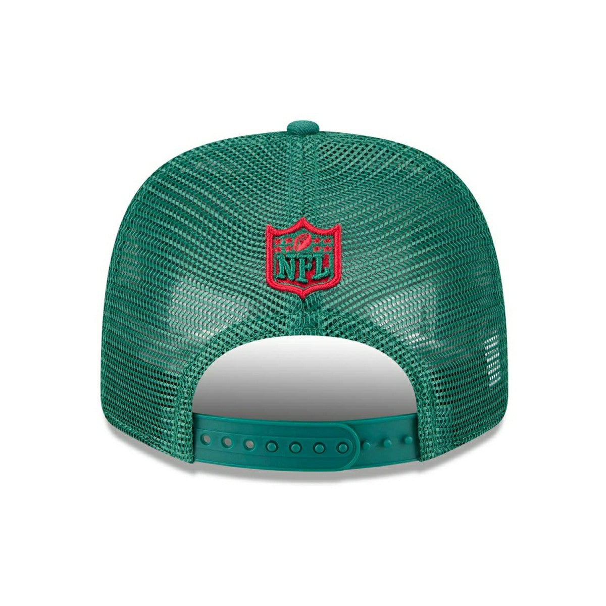 New York Jets New Era Stretch-Snap 9SEVENTY NFL Trucker Cap Green Lifestyle