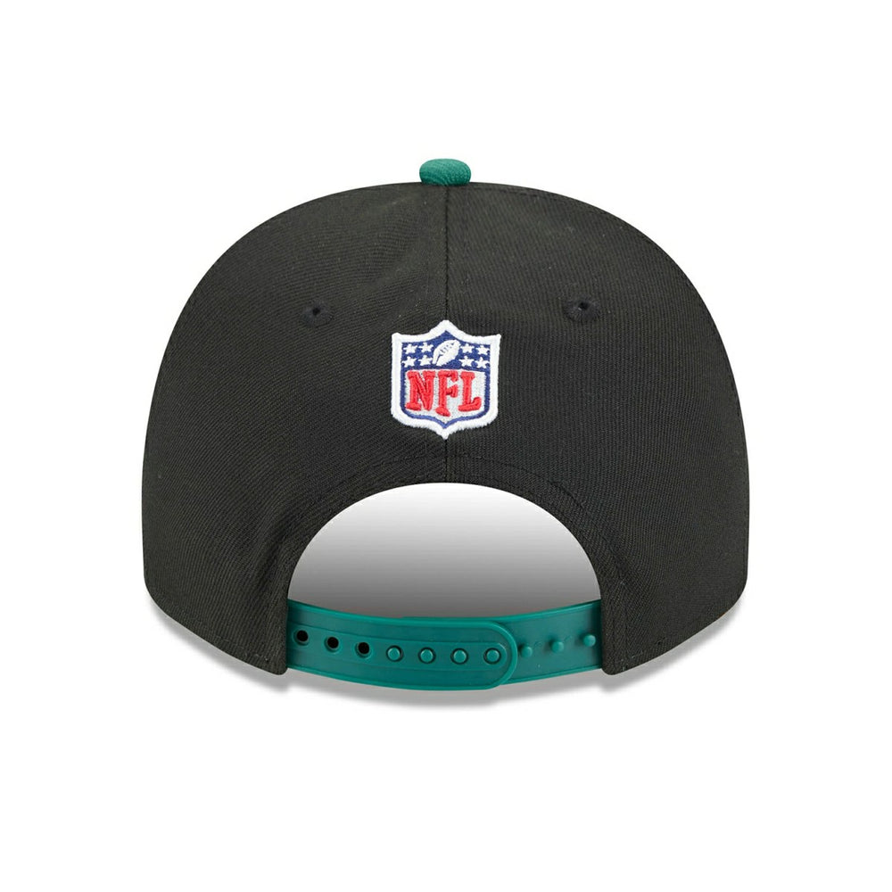 New York Jets 2025 NFL Draft New Era 9FIFTY A-Frame Snapback Cap Black Taass US