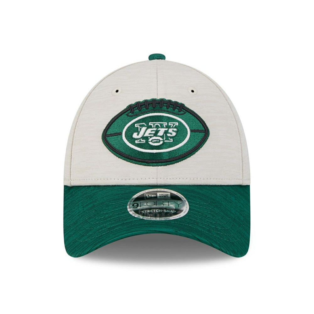 New York Jets Historic 2024 NFL Sideline New Era Stretch-Snap 9FORTY Cap Classic
