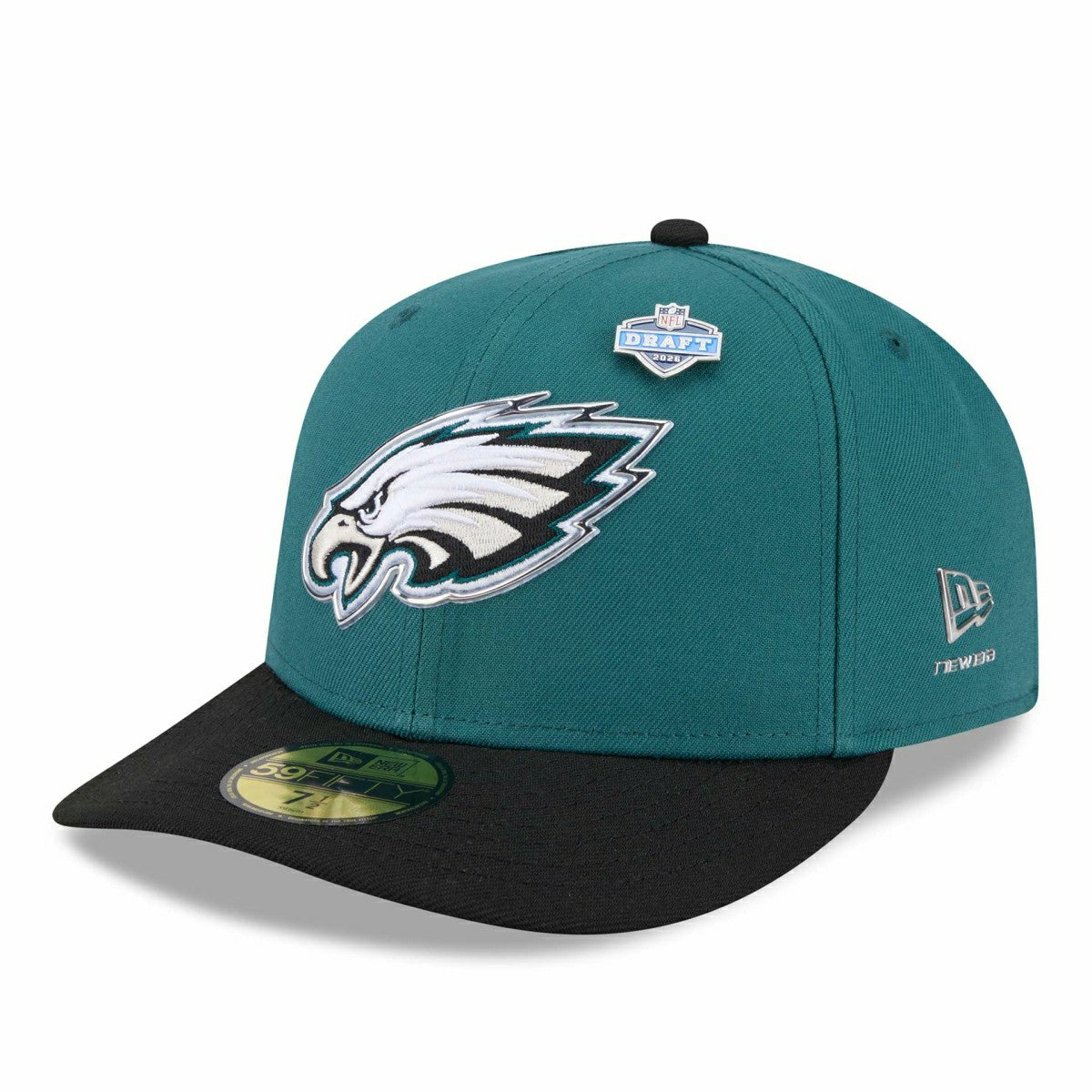Philadelphia Eagles 2026 NFL Draft Pre-Curved 59FIFTY Fitted Cap Classic