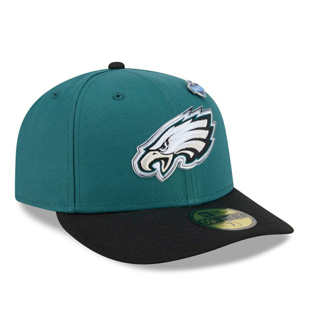 Philadelphia Eagles 2026 NFL Draft Pre-Curved 59FIFTY Fitted Cap Classic
