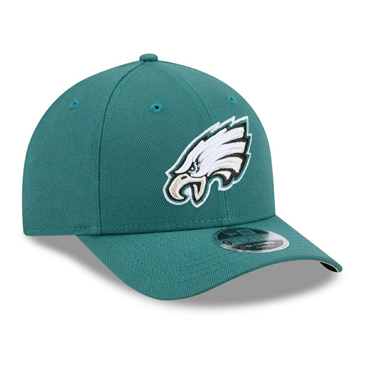 Philadelphia Eagles NFL Team Logo New Era 9FORTY M-Crown Snapback Cap Green Fashion