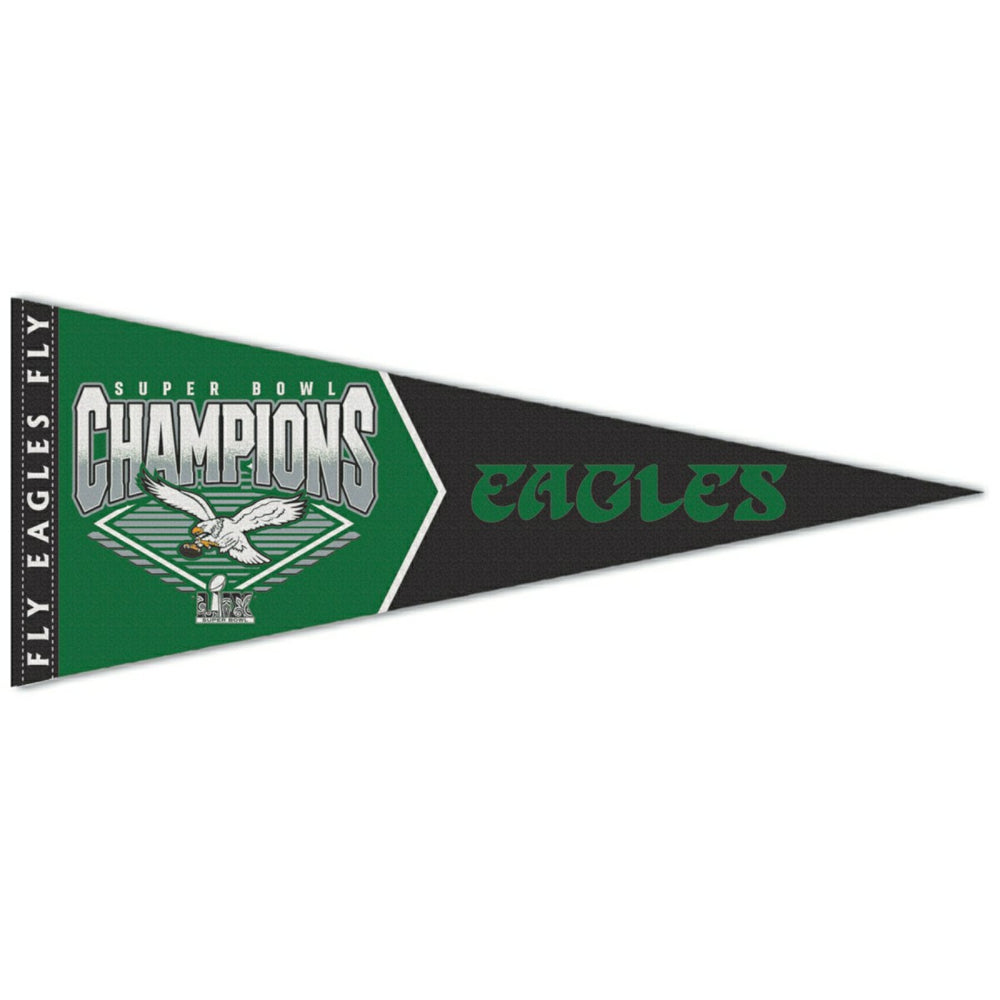 Philadelphia Eagles Super Bowl LIX Retro Premium NFL Pennant Taass for sale