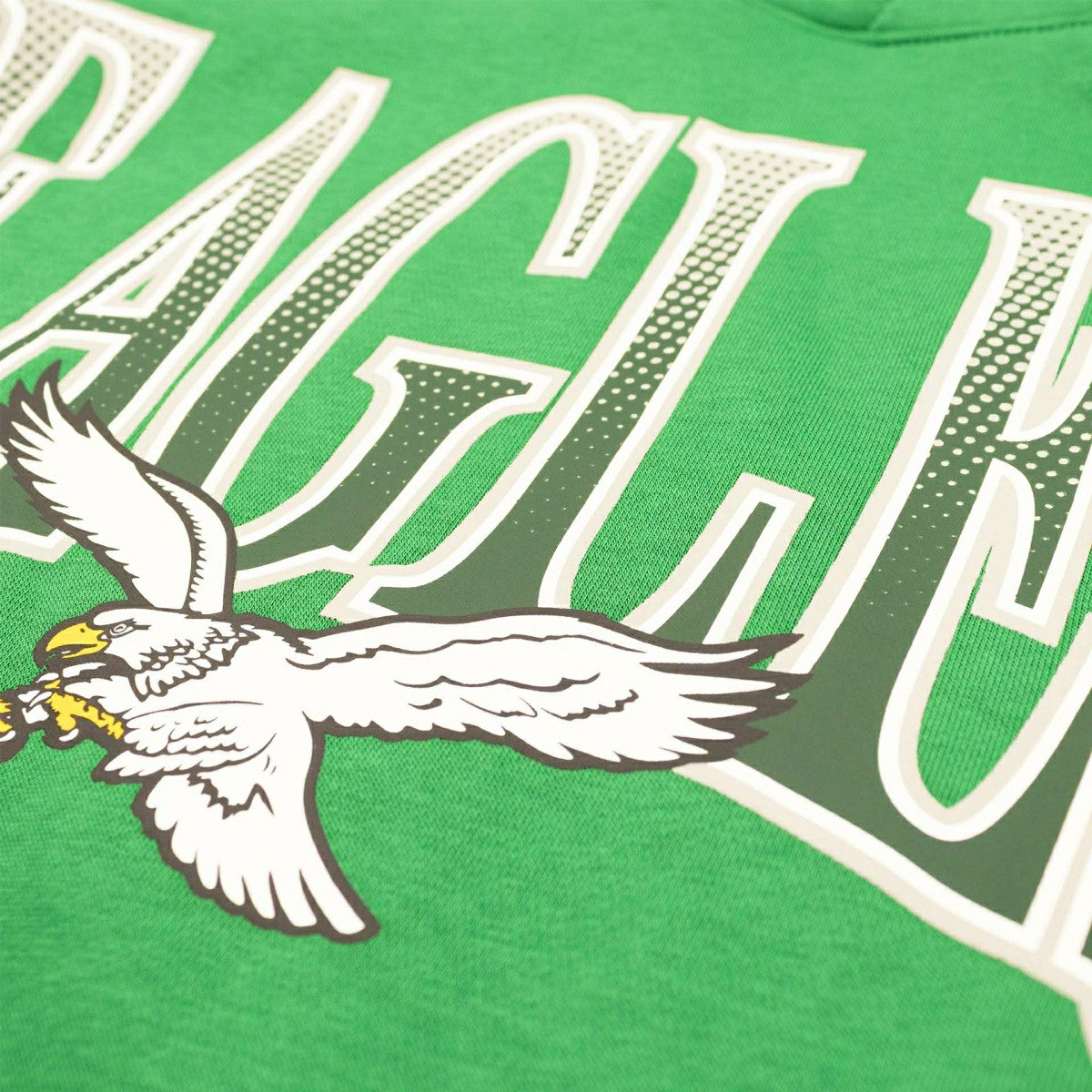 Philadelphia Eagles Throwback Full Blitz Club NFL Hoodie Green Taass for sale