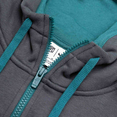 Philadelphia Eagles Playbook NFL Full-Zip Fleece Hoodie Anthracite Classic