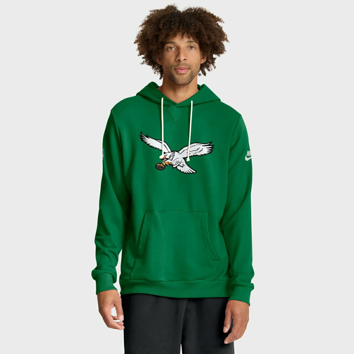Philadelphia Eagles 2025 NFL Sideline Nike Vintage Alternate Hoodie Green Fashion