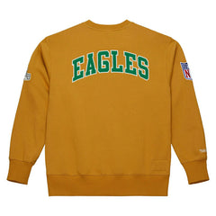 Philadelphia Eagles Mitchell & Ness NFL Dusted Crew Pullover Fashion