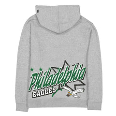 Philadelphia Eagles Sport Classics Oversized NFL Hoodie Gray Lifestyle
