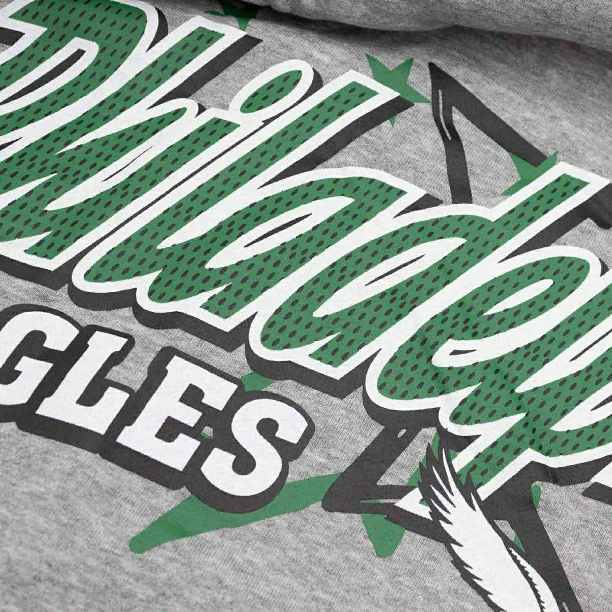 Philadelphia Eagles Sport Classics Oversized NFL Hoodie Gray Lifestyle