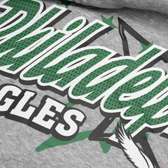 Philadelphia Eagles Sport Classics Oversized NFL Hoodie Gray Lifestyle
