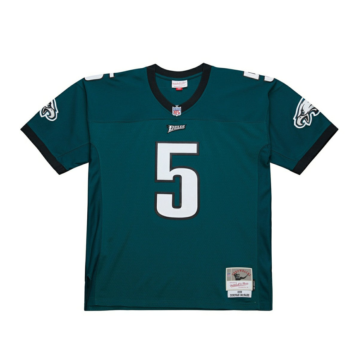 Donovan McNabb #5 Philadelphia Eagles 1999 Legacy Throwback NFL Jersey Green Taass for sale