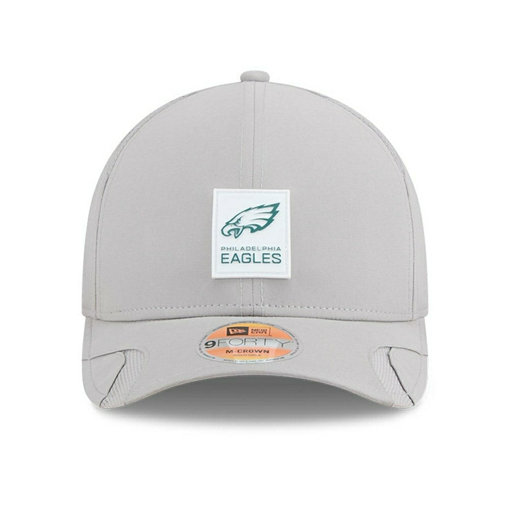 Philadelphia Eagles 2025 NFL On-Field Sideline 9FORTY M-Crown Cap CW Grau Classic