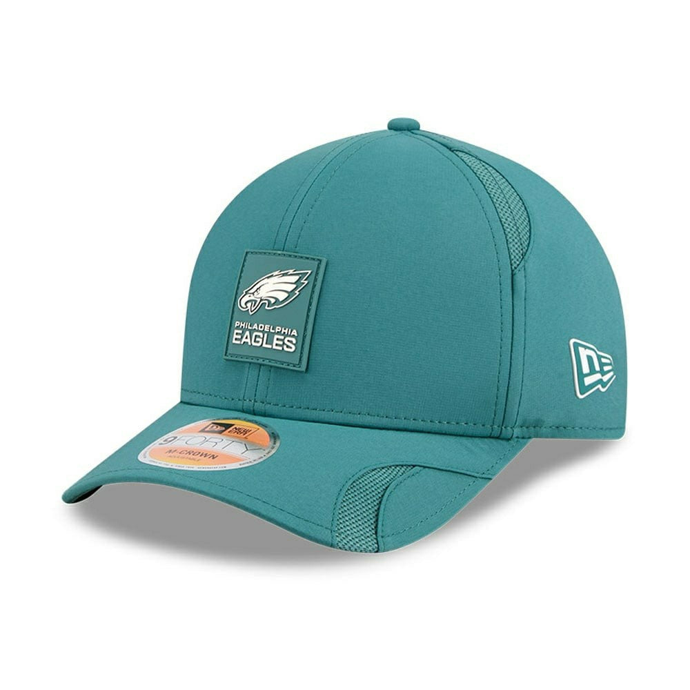 Philadelphia Eagles 2025 NFL On-Field Sideline 9FORTY M-Crown Cap Green Fashion