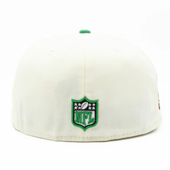 Philadelphia Eagles Super Bowl LIX 59FIFTY Fitted NFL Cap Cream Lifestyle