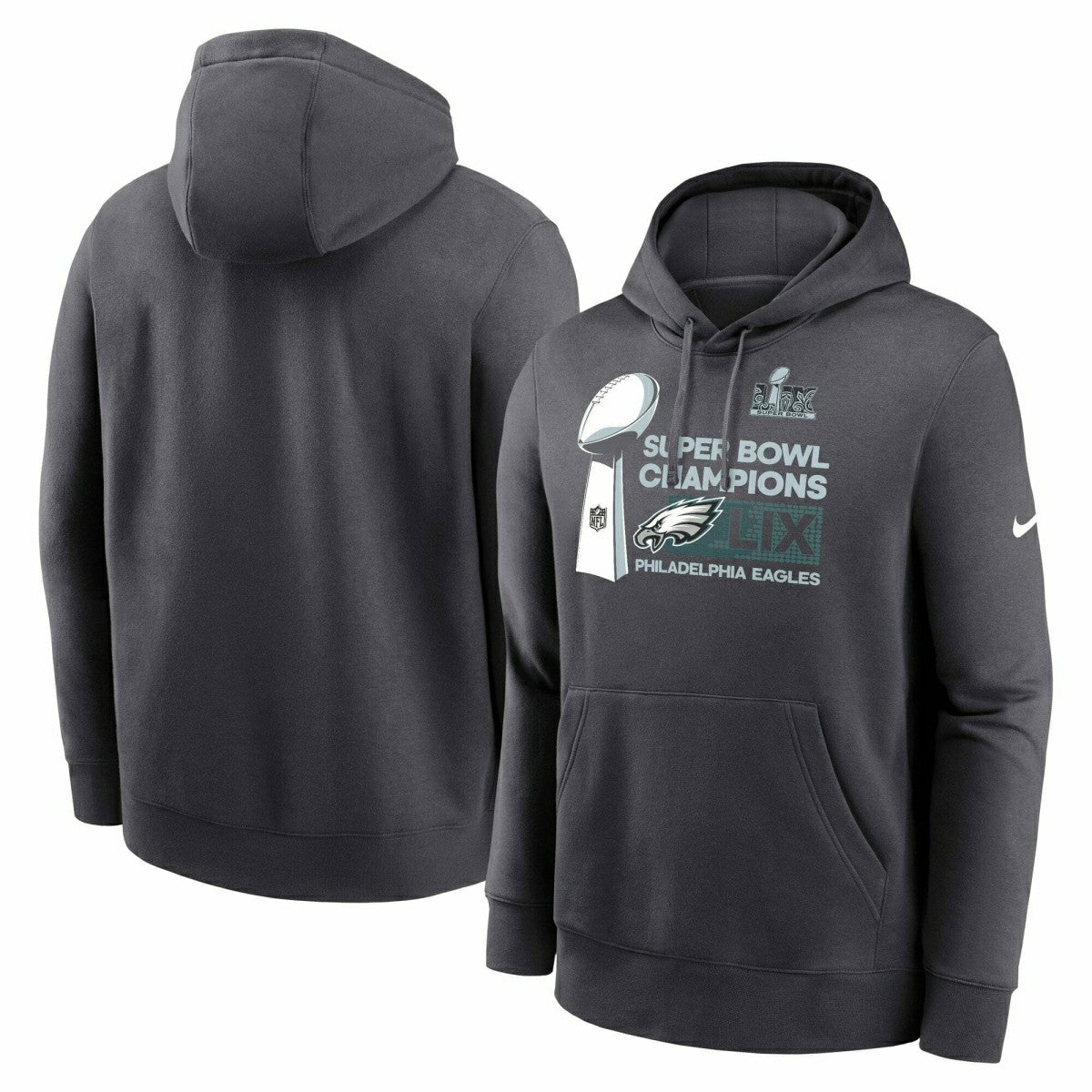 Philadelphia Eagles Super Bowl LIX Champions Locker Room Nike NFL Hoodie Lifestyle