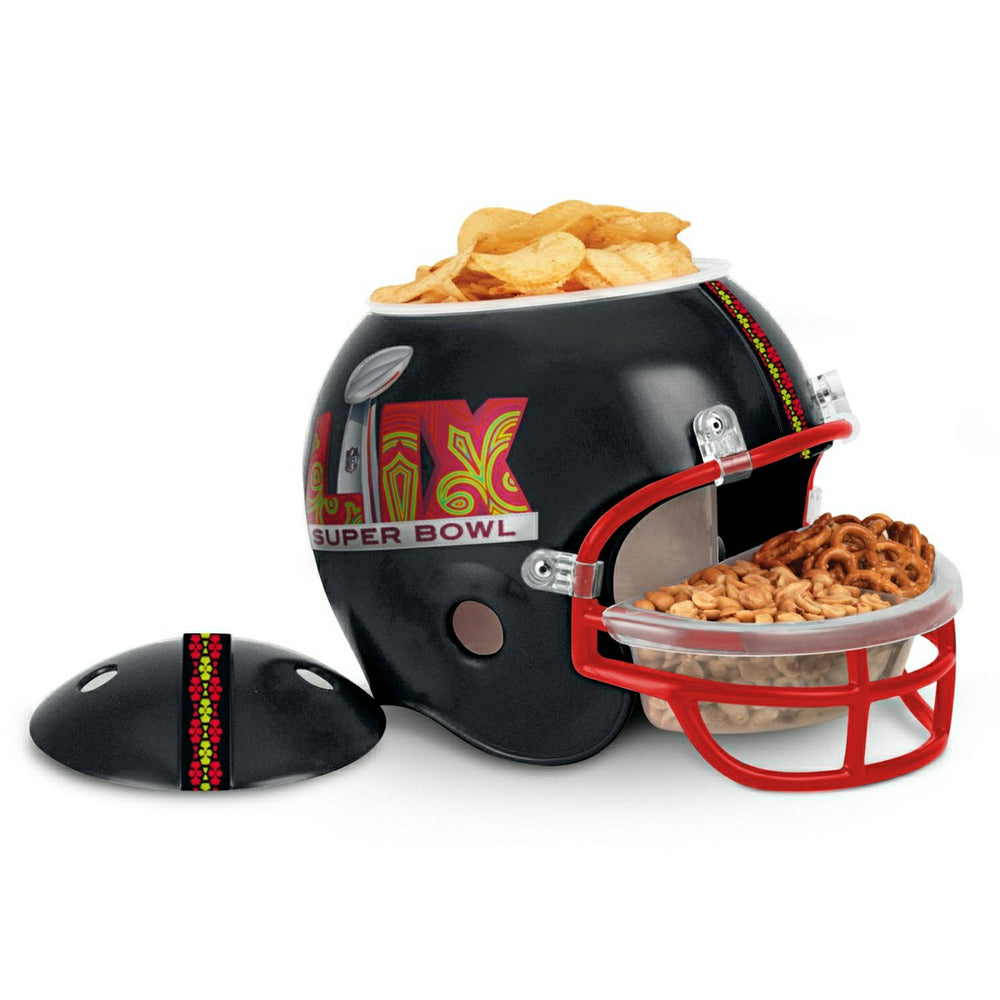Super Bowl LIX New Orleans NFL Snack Helmet Taass sale